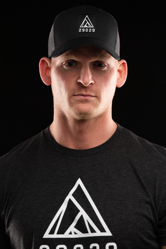 Peak Patch Hat - Black