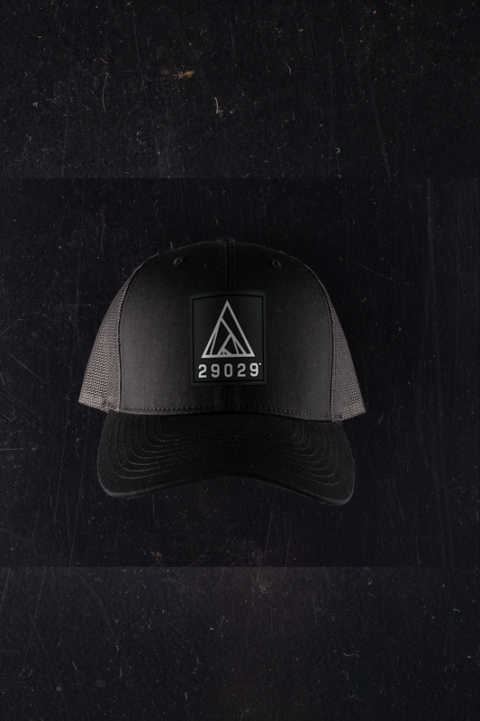 Peak Patch Hat - Black