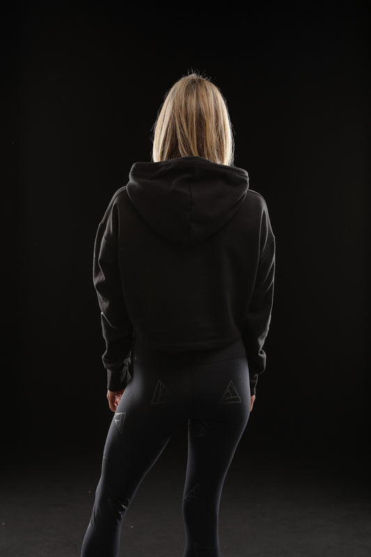 Keep Climbing Cropped Hoodie